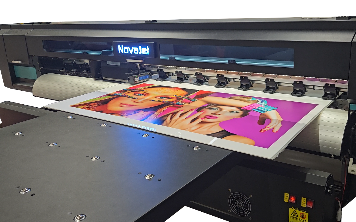 Novajet Evolution Light 180cm até 2 cabeças i1600 (UV + EcoSol + Sublimação - até 2 ao mesmo tempo)